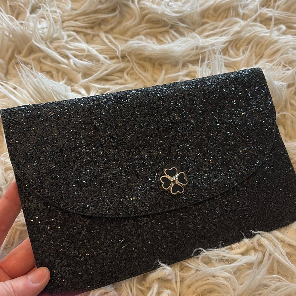Kate Spade sparkle clutch